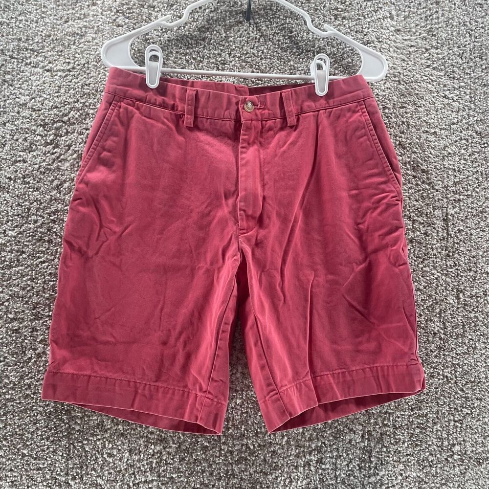 Polo Ralph Lauren Shorts Adult 31 Pink Classic Fit Chino Pony Casual Cotton Mens